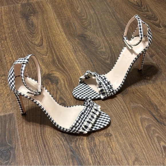 Lovers + Friends X RAYE houndstooth sexy dorsay heels size 6 “ Charlotte “ - Picture 4 of 11